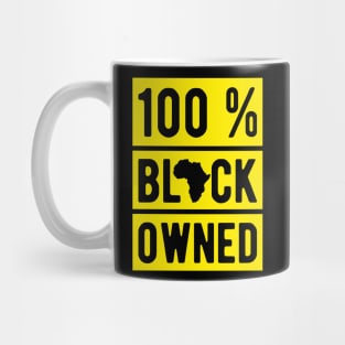 100%black owned Mug